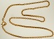 ebuy.dk pr�senterer: Halsk�de i 18 kt guld, m. l�s i 14 kt guld.