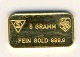ebuy.dk pr�senterer: Guldbarre, 5 gram 24 kt guldN�ste bud:690 DKK