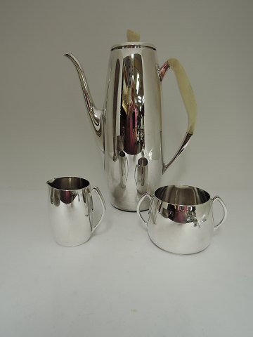 A F Rasmussen
 Coffee service 3 parts
 Sterling (925)