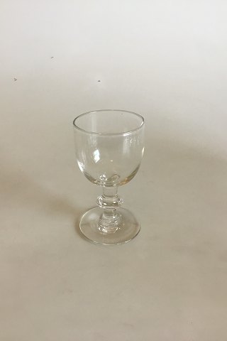 Lille vinglas, Dansk, Fra 1860-80. Navlemærket