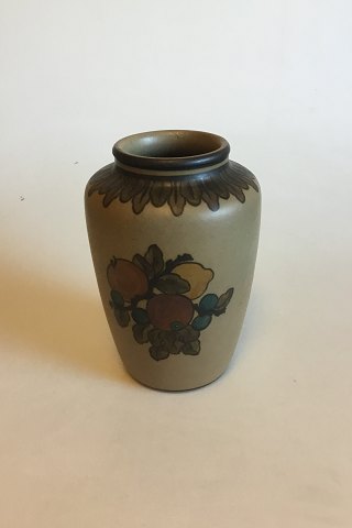 L. Hjorth Bornholm Vase af Keramik No 52