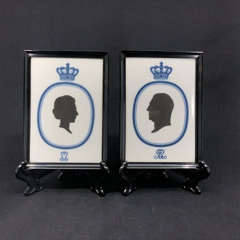 A set of royal plaques
