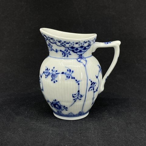 Small Blue Fluted Half Lace creamer

