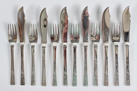 Hans Hansen
Arvesølv (inheritance silver) No. 12
Fish cutlery
for 6 persons