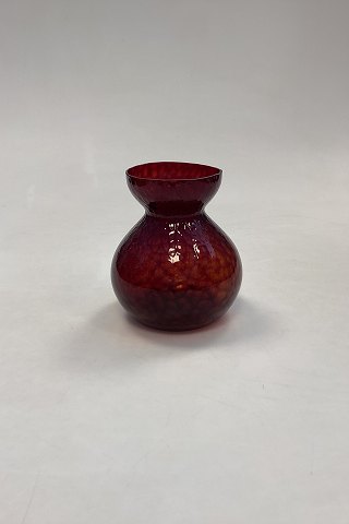 Orangebrunt Hyacintglas Holmegaard / Kastrup / Fyens Glasværk
