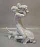 B&G figur
B&G 4057 Kvinde på delfin kysser barn 39 cm Kai Nielsen