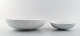 Wilhelm Kage, Gustavsberg, two ceramic bowls.
