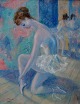 E. Strada, Paris, ubekendt kunstner. Ca. 1960´erne.
Ballerina.