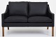 Roxy Klassik 
presents: 
Børge 
Mogensen / 
Fredericia 
Furniture
BM 2208 - 
Reupholstered 
2-seater sofa 
in black ...