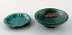 2 small bowls, stoneware, 1940