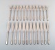 Georg Jensen Beaded complete 12 persons fish service.
