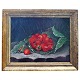 Hanne Hellesen; Painting, strawberries,  Oil on canvas
