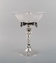 Large Georg Jensen grape centrepiece in sterling silver. Model number 264A.

