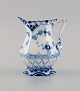 Royal Copenhagen Blue Fluted Full Lace cream jug in porcelain. Model number 
1/1032.
