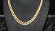 Bismark Halskæde med forløb 14 karat guld
Stemplet GIFA
Længde 43 cm
Brede 6,07-11,9 mm
Tykkelse 1,88-3,08 mm