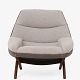 Roxy Klassik 
presents: 
Illum 
Wikkelsø / 
Mikael Laursen
ML 91 - 
Reupholstered 
easy chair in 
new textile 
(Elle ...