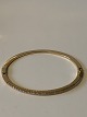 Antik Huset 
presents: 
Bracelet 
18 carat gold 
with brilliants
Stamped 750
Length 73.58 
cm approx
Height 2.41 mm