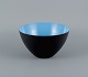 Turquoise "krenit" bowl in metal.
Design by Hermann Krenchel.