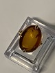 Elegant Guldring med Rav 14 karat Guld
Stemplet 585
