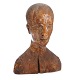 Aabenraa 
Antikvitetshandel 
präsentiert: 
Perückenkopf 
aus dem 18. 
Jahrhundert. H: 
37cm