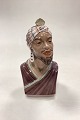 Danam Antik 
presents: 
Dahl 
Jensen Figurine 
No. 1229 - 
Buste of 
African Man