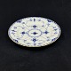 Harsted Antik 
presents: 
Large Blue 
Fluted Half 
Lace cake plate 
with gold, 19 
cm. 1894-1900.
