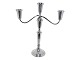 Antik K 
presents: 
English 
sterling silver
Large three 
armed 
candlelight 
holder