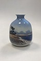 Lyngby Porcelæn 
Vase med 
Landskab No. 
150-2/94