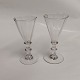 Reutemann Antik 
præsenterer: 
Par snegle 
glas fra 
Holmegaard
