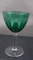 Antikkram 
præsenterer: 
Ejby glas 
fra Holmegård. 
Grønt hvidvin 
eller rhinskvin 
glas 11,8cm