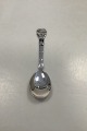 Danish Art 
Nouveau Silver 
Spoon in 
Bindesbøll 
Design Style