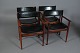 Roxy Klassik presents: Kurt Østervig.Sibast Furniture.4 armchairs + 4 chairs (item no. 4384).Rosewood/ ...