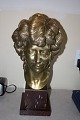 Danam Antik præsenterer: Siegfried Wagner Bronze Buste af Ung Jødisk Pige fra 1904