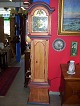 standur i fyrretræ fra omkring 1730 formentlig dansk.H.195 B.45 cm.Velholt og går fint.