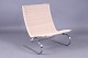 Roxy Klassik præsenterer: Poul Kjærholm / Fritz Hansen.Lænestol. Model: PK-20Stål & flettet ...