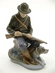 Kgl.  jæger og hund 1087 Pris :  kr. 2.775,- 