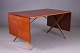 Roxy Klassik præsenterer: Hans J. Wegner / Andreas Tuck.X-Bens bord med 2 klapper.Teak & Eg.Fin ...