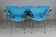 Arne Jacobsen /
Fritz Hansen.
5 Armstole.
Model: ...
