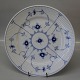 Royal Copenhagen Musselmalet riflet 2244-1 Middagstallerken 24,5 cm, Hotel. Muselmalet I fin og ...