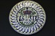 Aluminia platte fra år 1905 Diameter 24,5 cmPæn stand dog med krakelering
