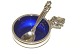 GEORG JENSEN Konge saltkar og ske #62Saltkar 6 x 1,2 cm.Saltske 6 cm.Perfekt stand.