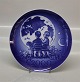 Kgl. Platte 2000 The Millennium Plate 18,5 cm fra  Royal Copenhagen I hel og fin stand