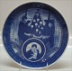 Kgl.  1908 Maria med Barnet 1983 Glade Jul Kai Lange 24 cm fra Royal Copenhagen I hel og fin ...
