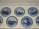 Paaske Platter B&G1910-28 mellem 250-350 pr stk1929-31 600 pr stk.Bing og Grøndahl platter ...