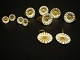 Georg Jensen Margerite "Daisy" smykker forgyldt. Ringe i str. 54, 52, 51 og 61