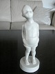 Ibsen Bornholm - figur - Dreng - glaseret ler - højde: 19 cm - perfekt stand