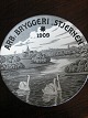 Platte fra Bryggeriet Stjernen 1909
