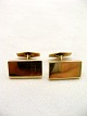 Guldsmed Brdr. Bjørklund København 14 karat guld manchet knapper 1x1,9 cm.