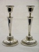 Par Engelske sterling sølv stager fra 1900-tallet højde 23 cm.      # 176884