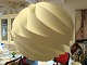 Lyfa metal loftslampe. Model Turbo. Designer Louis Weisdorf.Diameter 30 cm.
